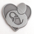 - Die-Struck (Gold on Gold) Lapel Pin 38 -